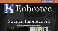 Desktop Screenshot of enbrotec.se