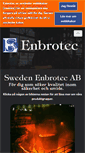 Mobile Screenshot of enbrotec.se