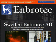 Tablet Screenshot of enbrotec.se